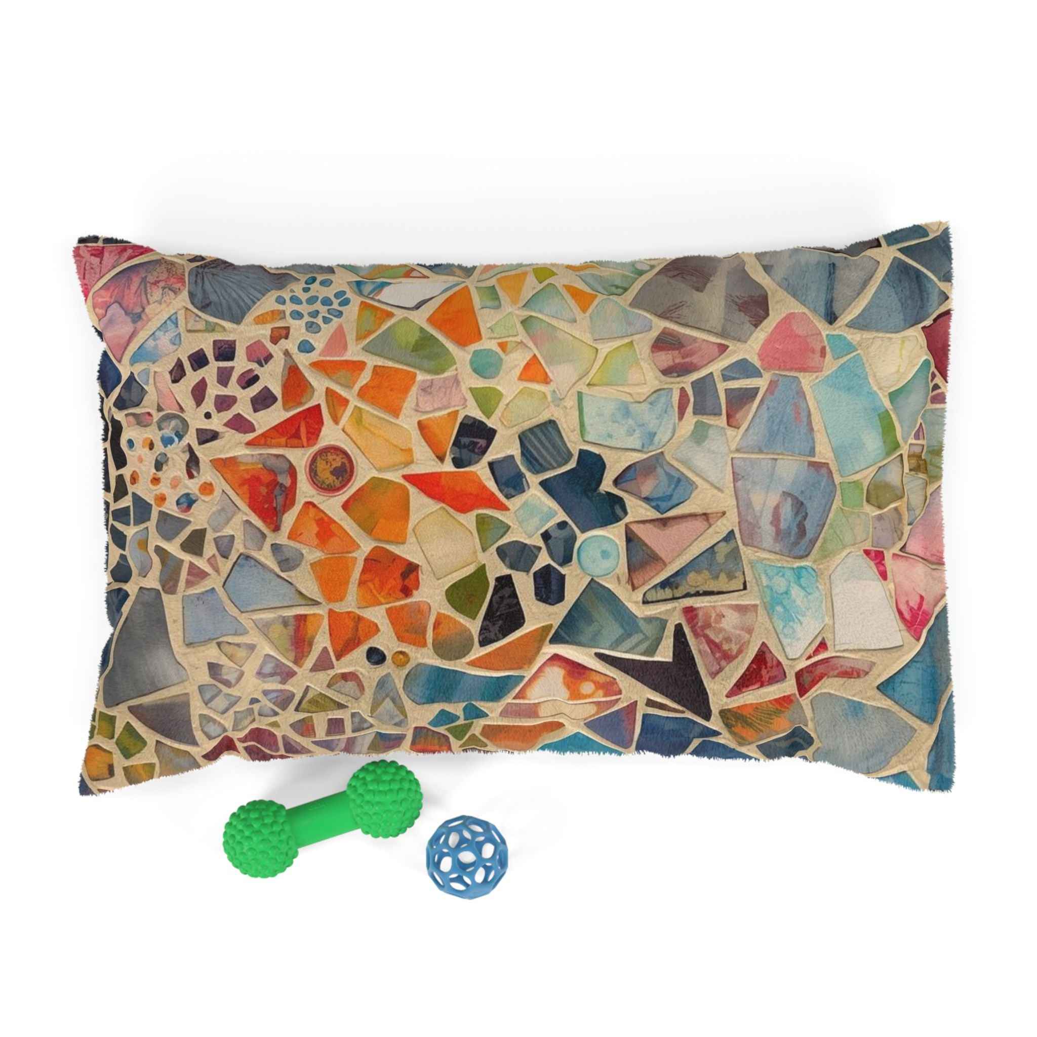 Cozy Cat Bed, Stylish Pet Bed for Cats, Colorful Cat Pillow, Unique Cat Decor, Cat Lover Gift, Pet Comfort Accessory